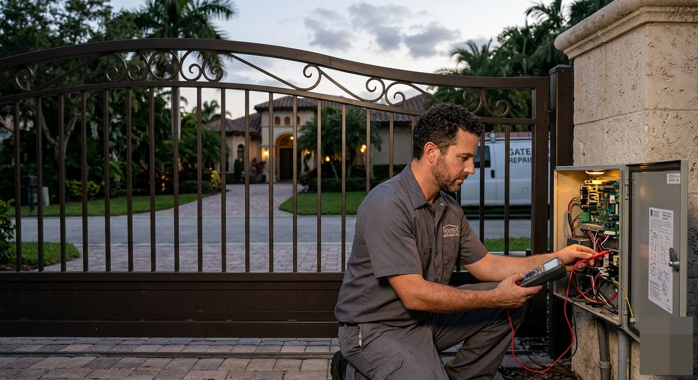 Electric Gate Repair Services in Surfside, FL