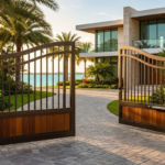 Luxury-Automatic-Driveway-Gate-Installation-Miami-Beach-FL